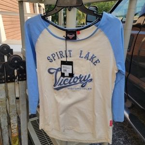 Small, Victory, 3/4 sleeve women's shirt